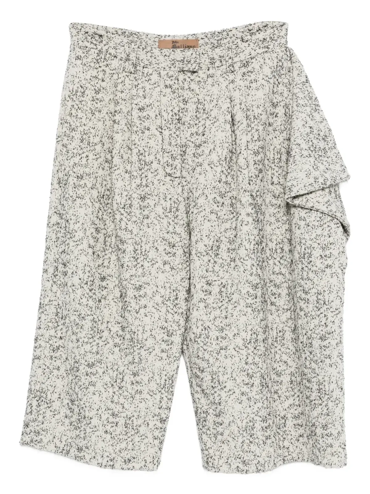 John Galliano Pre-Owned 織柄パンツ - 画像1