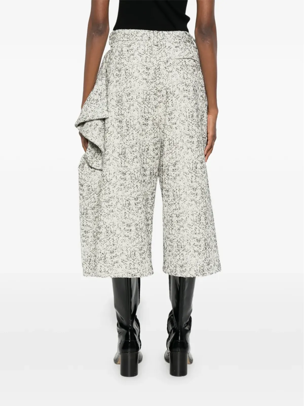 John Galliano Pre-Owned 織柄パンツ - 画像4