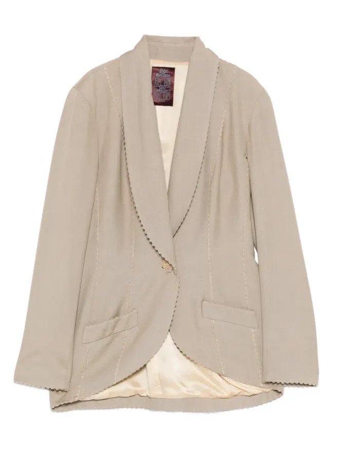 John Galliano Pre-Owned John Galliano Pre-Owned 1990年代 ショールカラー ブレザーの商品画像