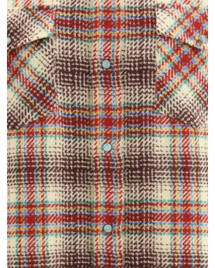 GOD'S TRUE CASHMERE Balance タータン チェストポケット シャツ - サムネイル3