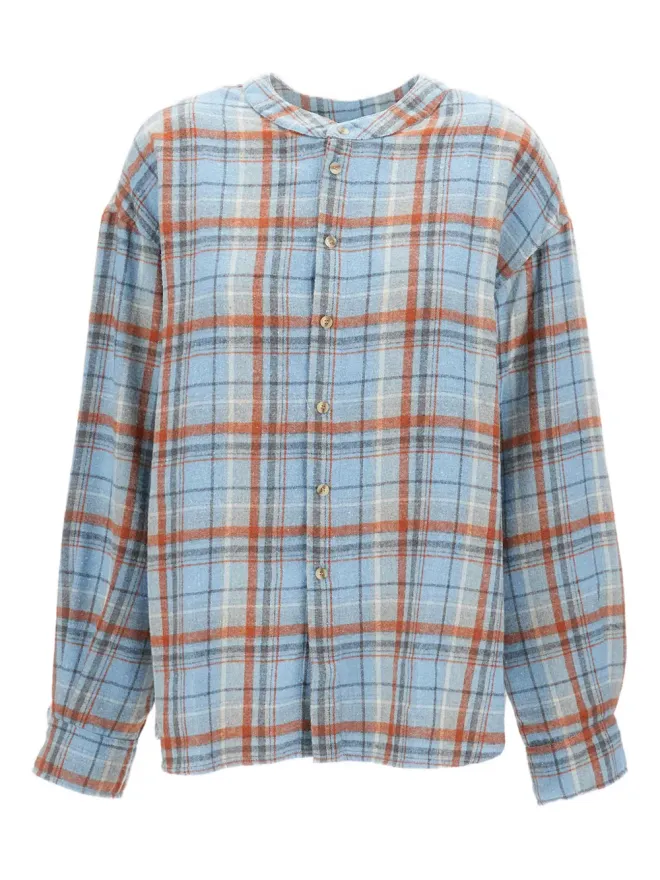 EPL EPL ノーカラーシャツ - Blueの商品画像