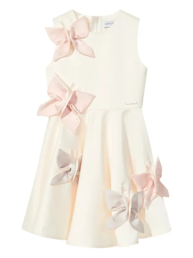JESSIE AND JAMES KIDS JESSIE AND JAMES KIDS 蝶のアップリケドレスの商品画像