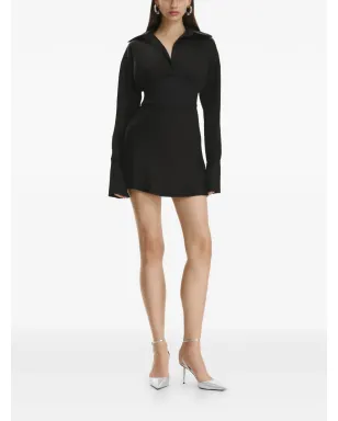 Vestiaire d'un Oiseau Libre コルセットミニドレス - ブラック - サムネイル2