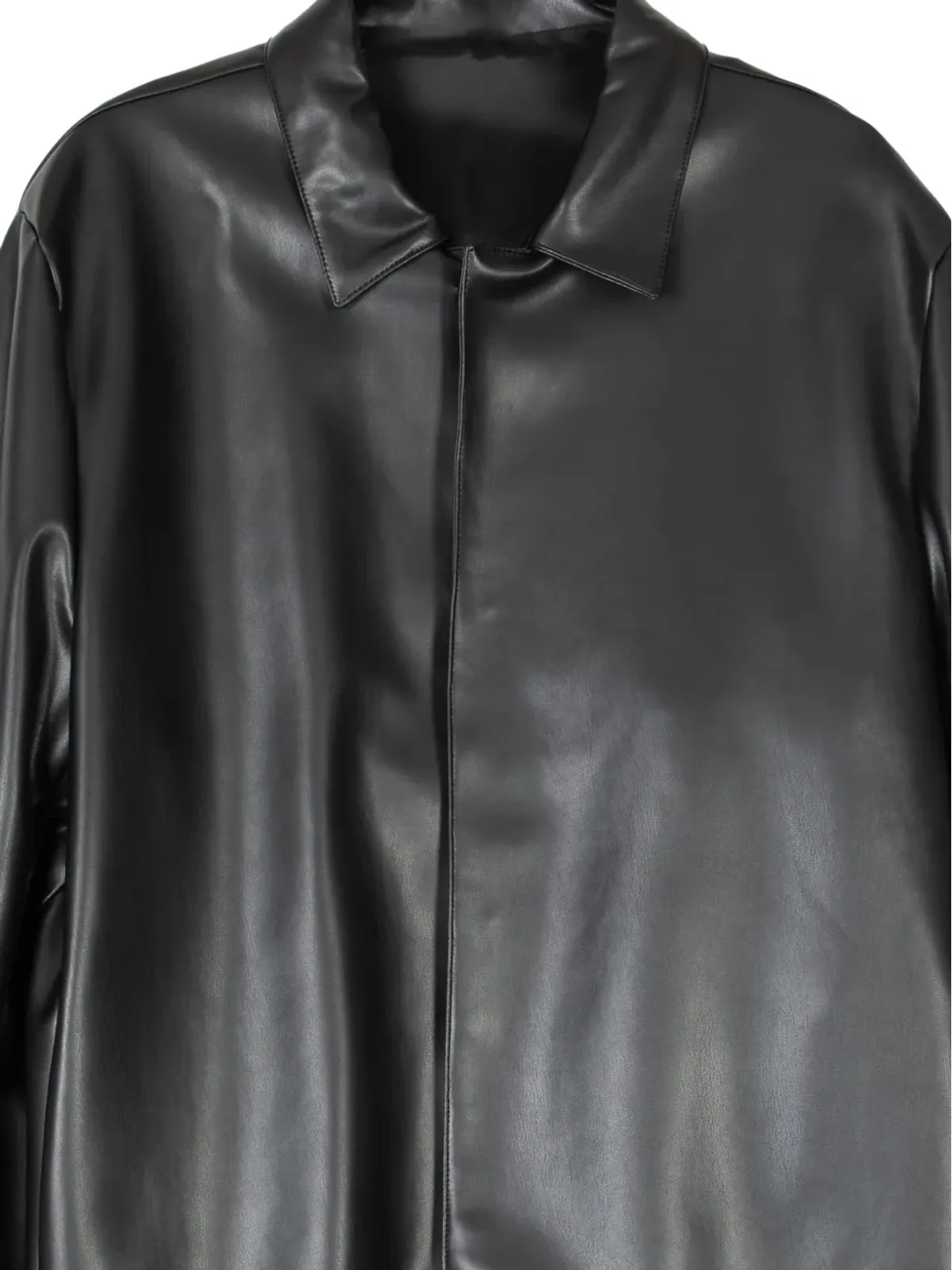 Costumein サイドポケット付きシャツカラー ジャケット - 画像4