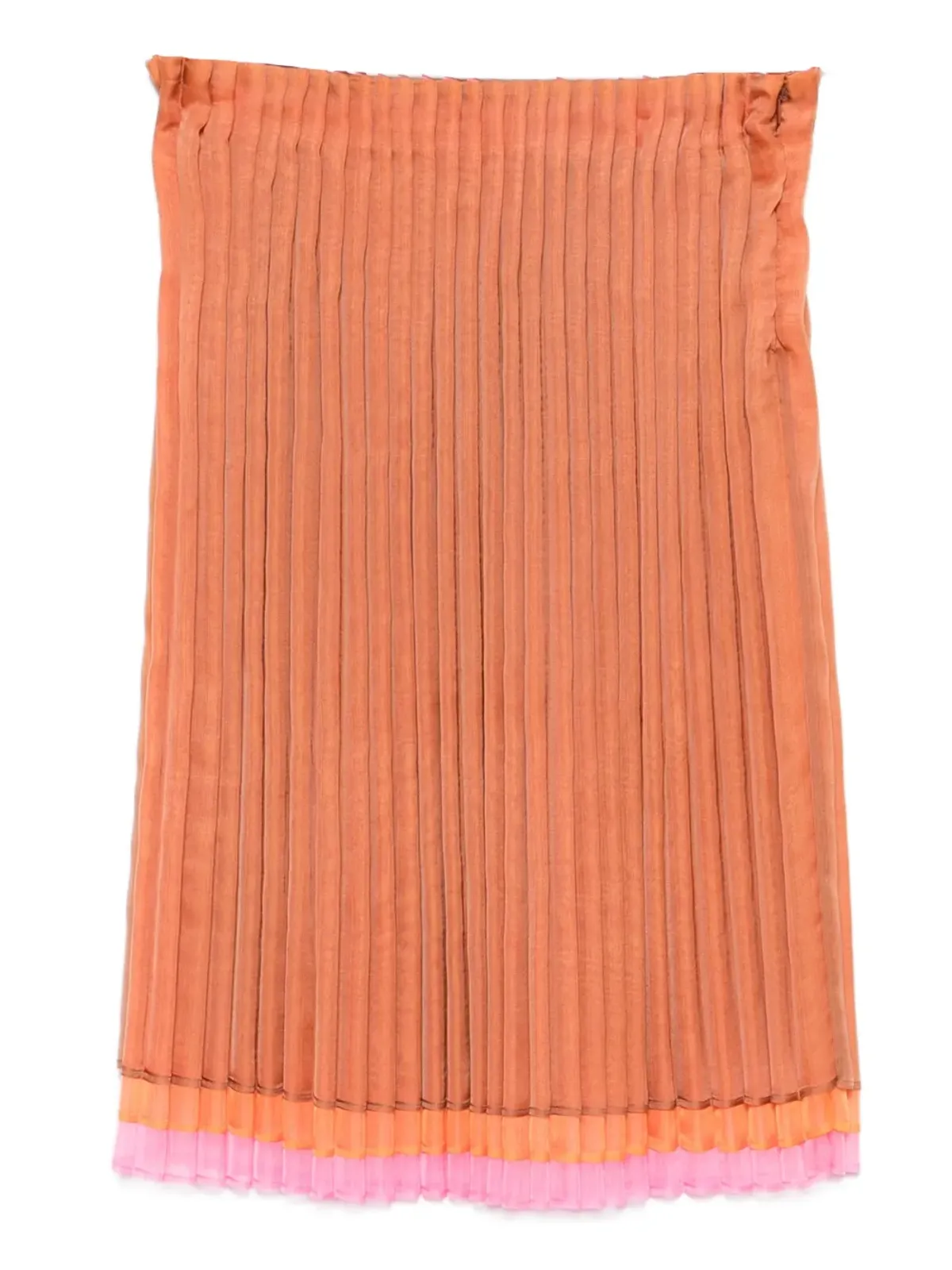 Issey Miyake Pre-Owned 三層プリーツスカート - 画像1