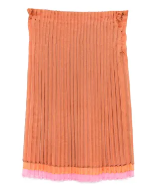 Issey Miyake Pre-Owned 三層プリーツスカート - サムネイル1