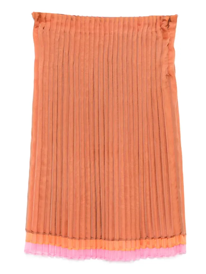 Issey Miyake Pre-Owned Issey Miyake Pre-Owned 三層プリーツスカートの商品画像