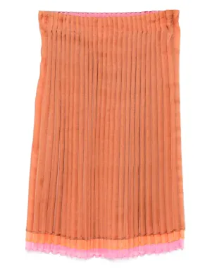 Issey Miyake Pre-Owned 三層プリーツスカート - サムネイル2