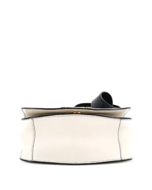 Prada ビンテージ Pionniere Saddle City カーフスキン ミニ クロスボディバッグ - ホワイト - サムネイル3