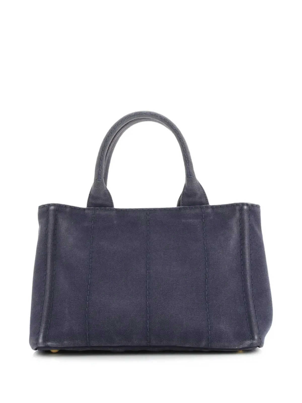 Prada ビンテージ カナパデニム ミニ トートバッグ - ブルー - 画像2