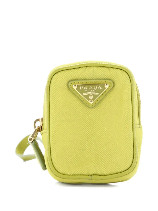 Prada Pre-Owned Prada ビンテージ Re-Edition 1978 Re-Nylon ミニポーチ - グリーンの商品画像