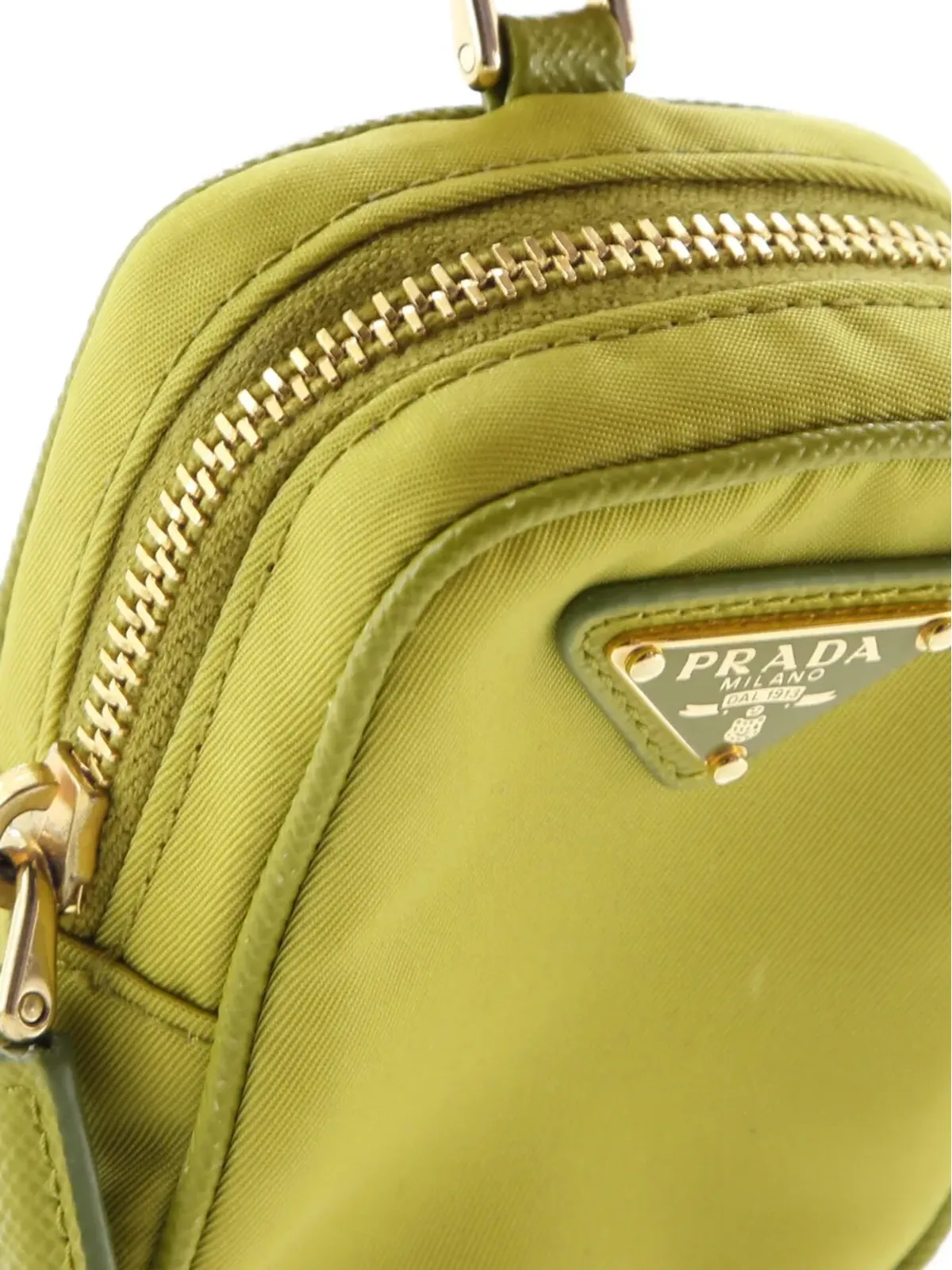 Prada ビンテージ Re-Edition 1978 Re-Nylon ミニポーチ - グリーン - 画像4