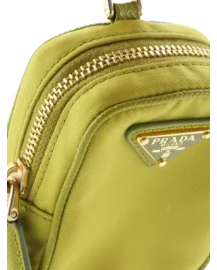 Prada ビンテージ Re-Edition 1978 Re-Nylon ミニポーチ - グリーン - サムネイル4