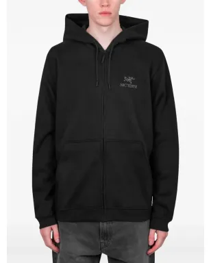 Arc'teryx ロゴ刺繍ジップアップフーディー - サムネイル1