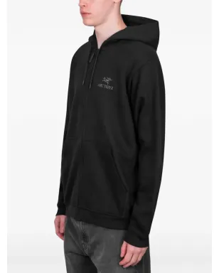 Arc'teryx ロゴ刺繍ジップアップフーディー - サムネイル2