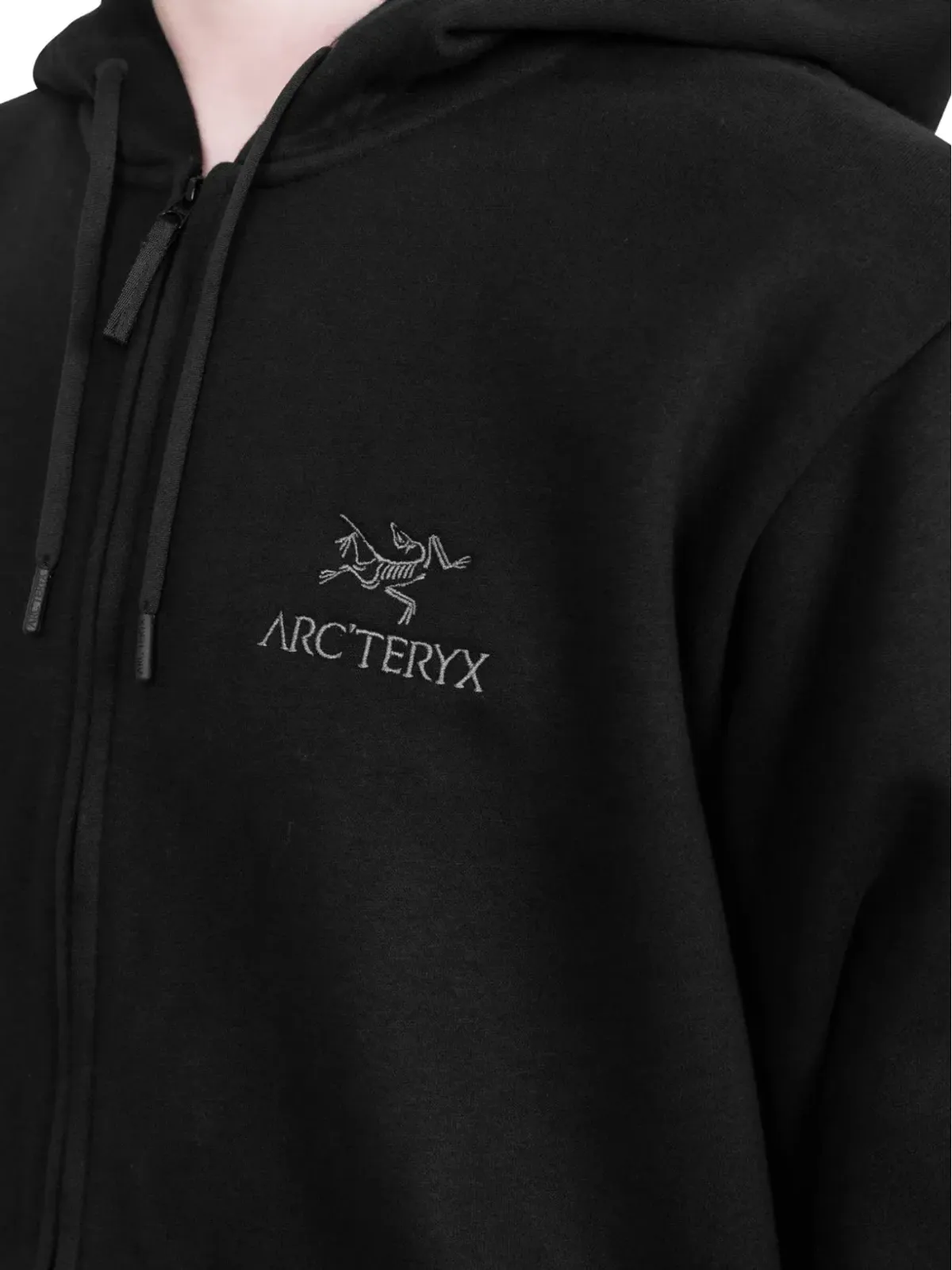 Arc'teryx ロゴ刺繍ジップアップフーディー - 画像4