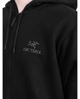 Arc'teryx ロゴ刺繍ジップアップフーディー - サムネイル4
