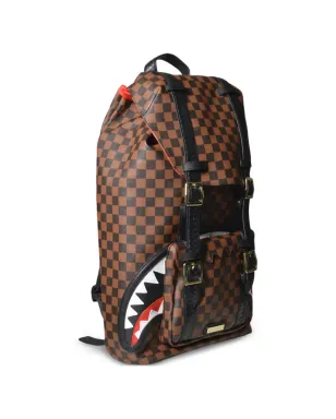 Sprayground チェッカーボードシャークバックパック - ブラウン - サムネイル3