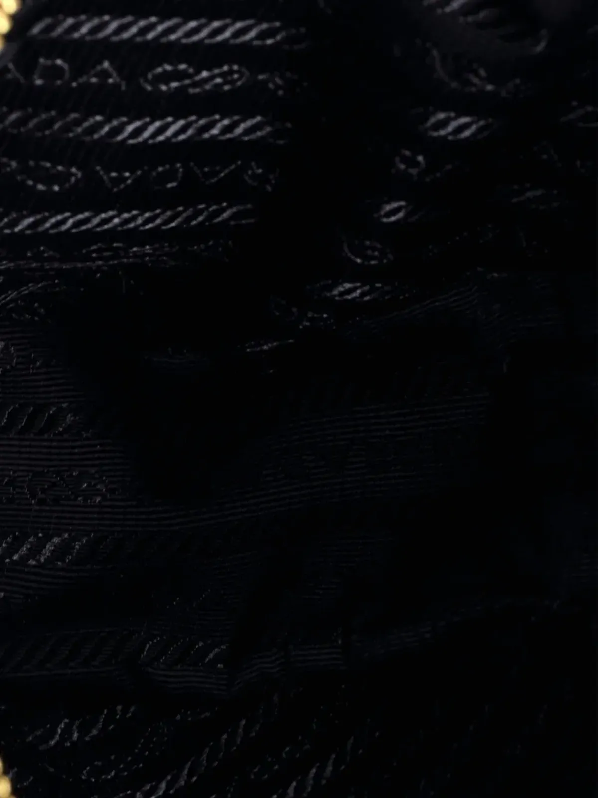 Prada Pre-Owned Symbole Triangle Bag Jacquard ミニショルダーバッグ - ブラウン - 画像5