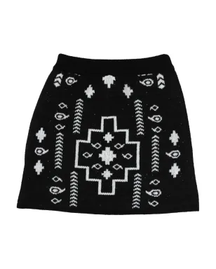 COUNTY OF MILAN KIDS パターン柄ジャカードスカート - サムネイル1