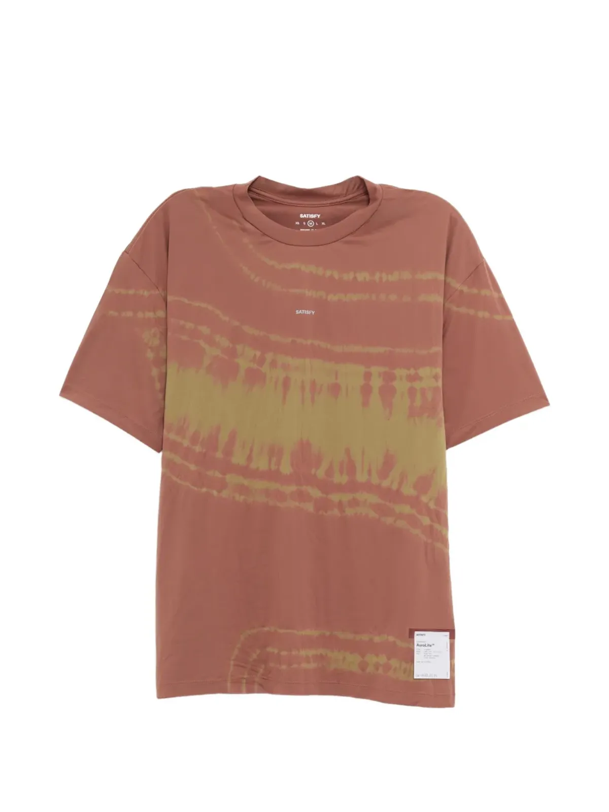 Satisfy パッチディテール Tシャツ ブラウン - 画像1