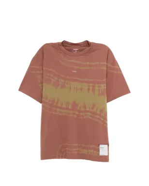 Satisfy パッチディテール Tシャツ ブラウン - サムネイル1