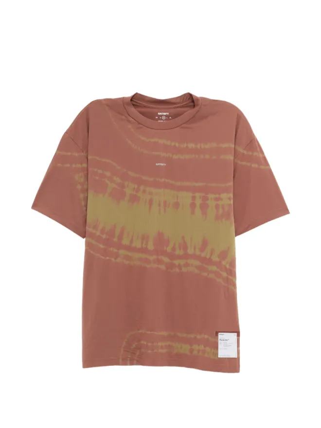 Satisfy Satisfy パッチディテール Tシャツ ブラウンの商品画像