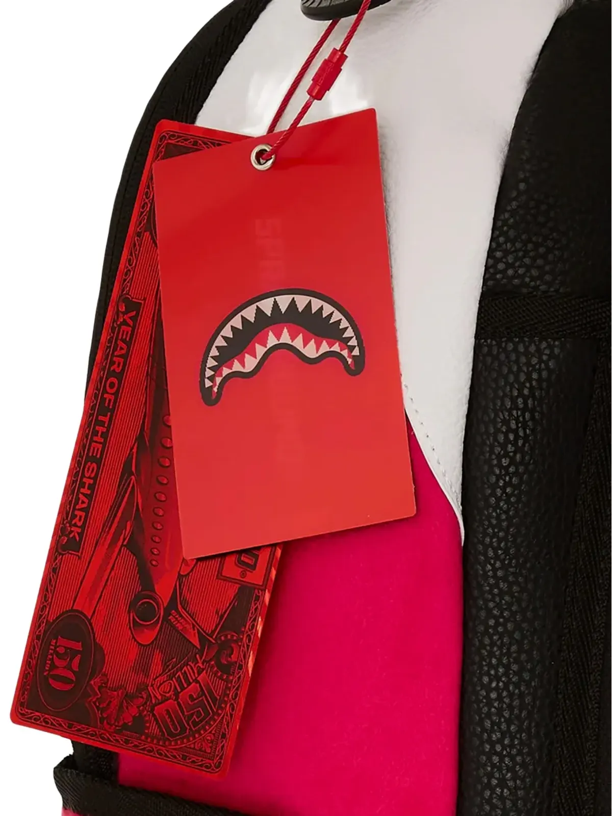 Sprayground Varsity DLX アップリケ付きバックパック - 画像5