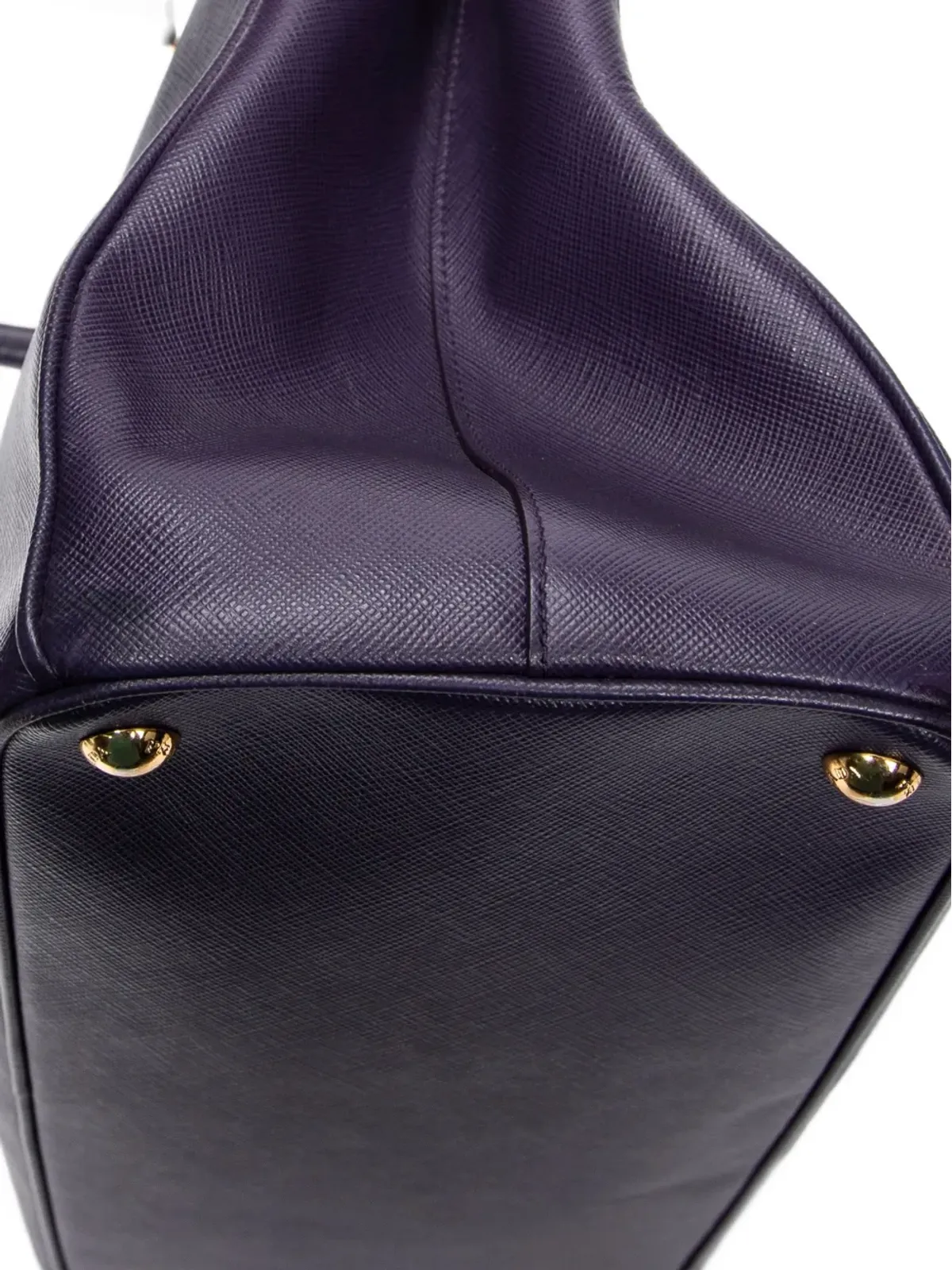 Prada ビンテージ ガレリア トートバッグ - パープル - 画像4