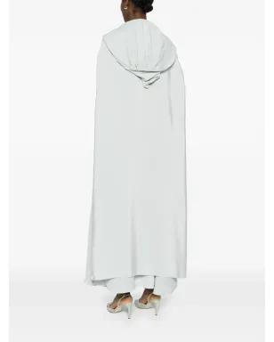 Reem Al Dhaheri 刺繍入りフード付きカフタンセット - グレー - サムネイル3