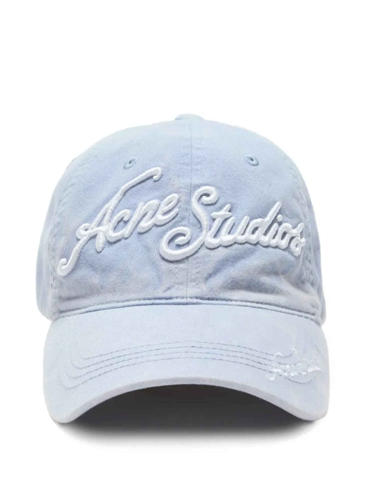 Acne Studios ロゴ刺繍ベースボールキャップ - 画像1