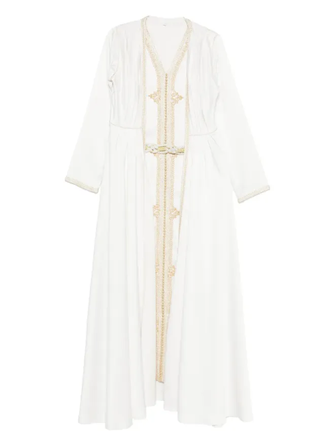 Reem Al Dhaheri Reem Al Dhaheri 刺繍入りカフタンセットの商品画像