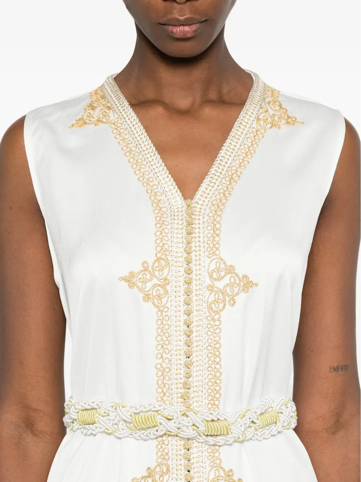 Reem Al Dhaheri 刺繍入りカフタンセット - 画像5