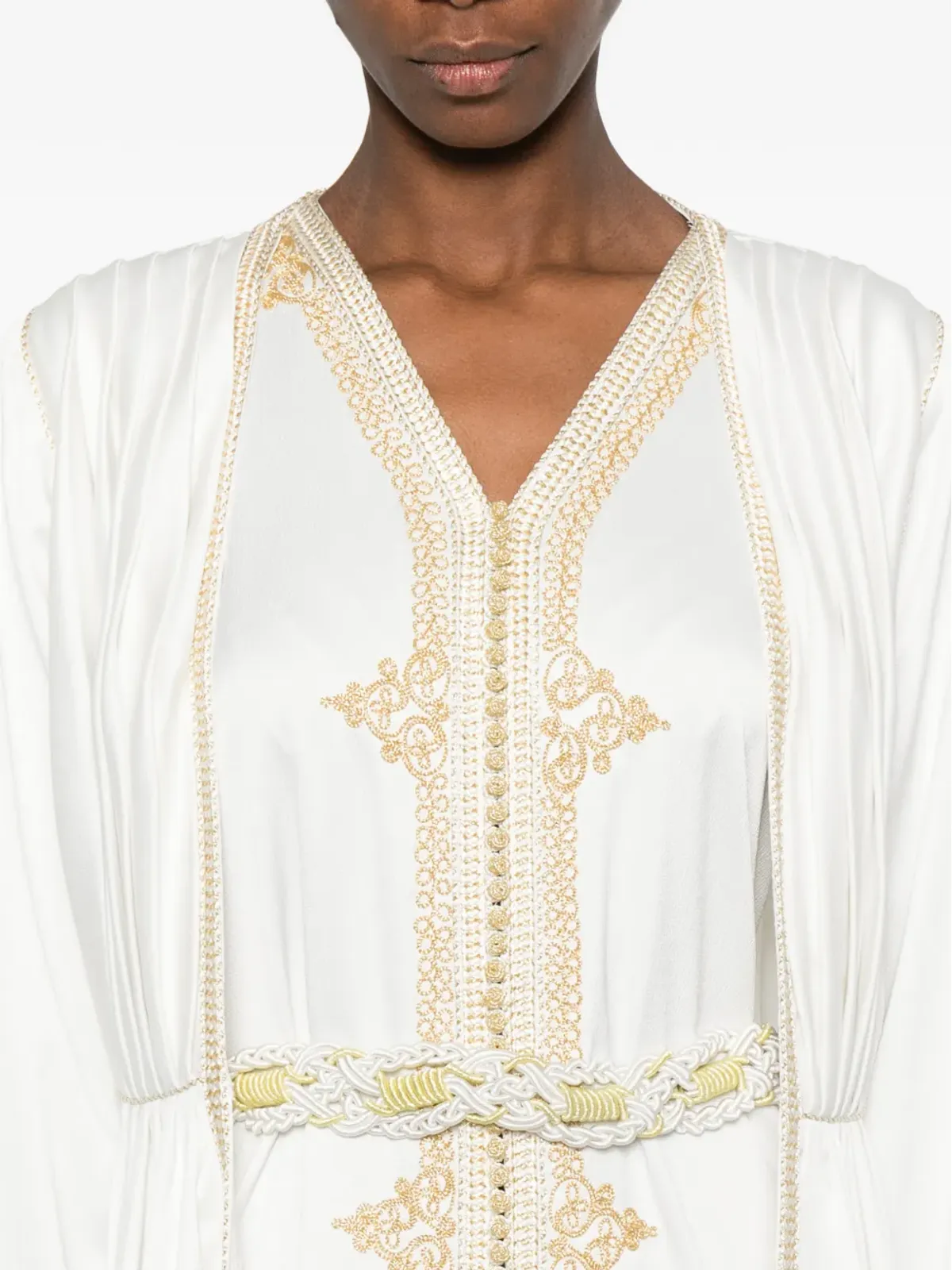 Reem Al Dhaheri 刺繍入りカフタンセット - 画像4