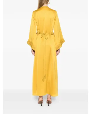 Reem Al Dhaheri 刺繍入りVネックミディカフタン - サムネイル4