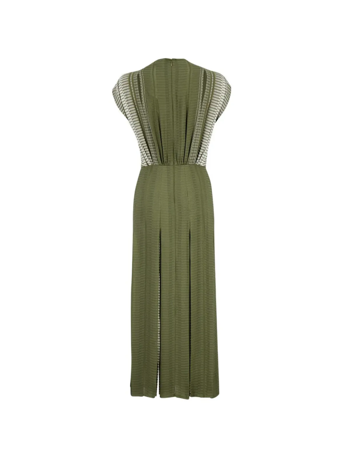 Zeus+Dione Selene V-neck midi dress - 画像2