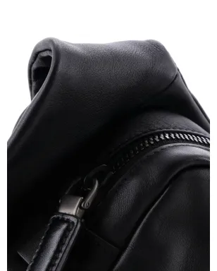 Prada ビンテージ Front Pocket Vitello Daino ベルトバッグ - ブラック - サムネイル5