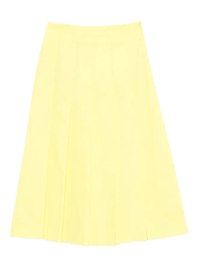 DRHOPE DRHOPE pleated skirt - Yellowの商品画像