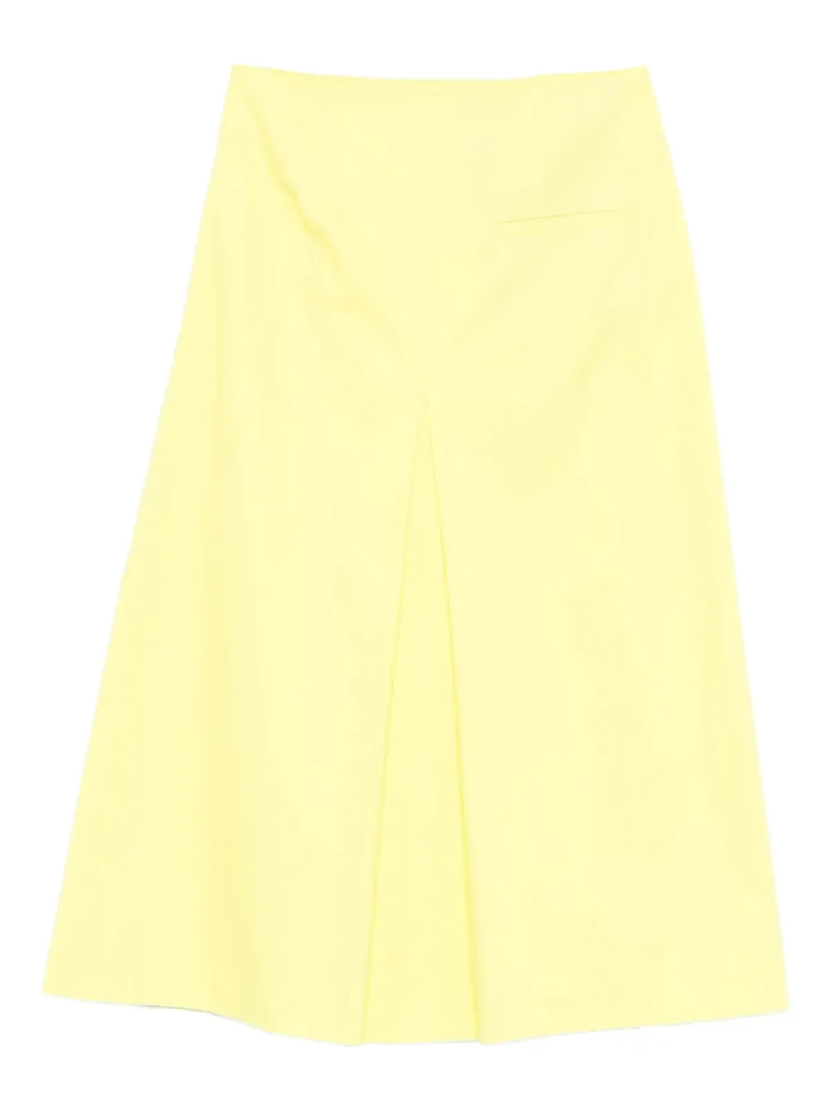DRHOPE pleated skirt - Yellow - 画像2