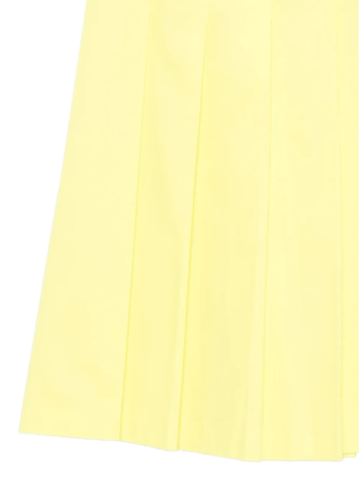 DRHOPE pleated skirt - Yellow - 画像3