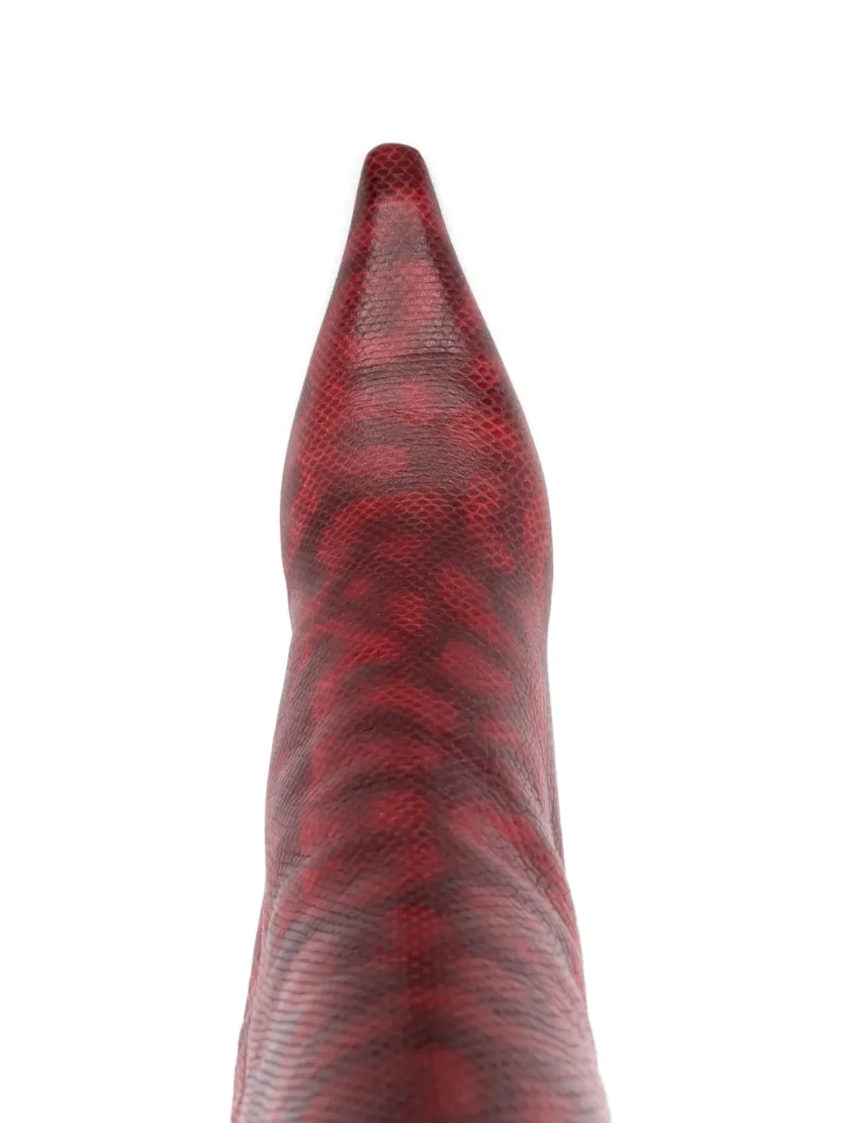 Alexander Wang ビンテージ スネークスキン風ニーハイブーツ - 画像4