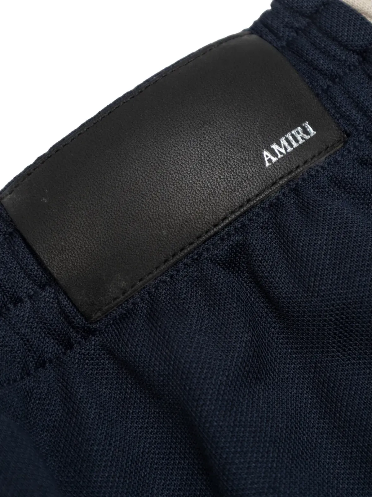 AMIRI KIDS ストライプロゴ トラックパンツ - 画像4