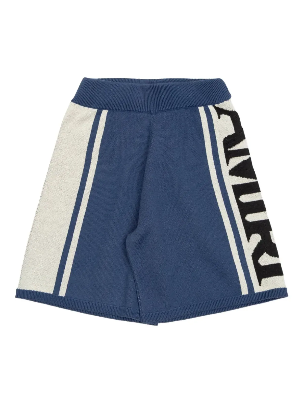 AMIRI KIDS ストライプロゴショーツ - ブルー - 画像1