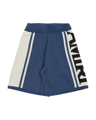 AMIRI KIDS ストライプロゴショーツ - ブルー - サムネイル1