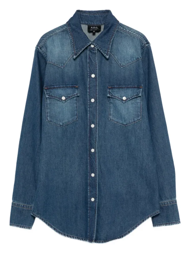 A.P.C. A.P.C. チェストポケットシャツの商品画像