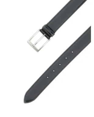 ALBERTO LUTI スクエアバックル レザーベルト - サムネイル2