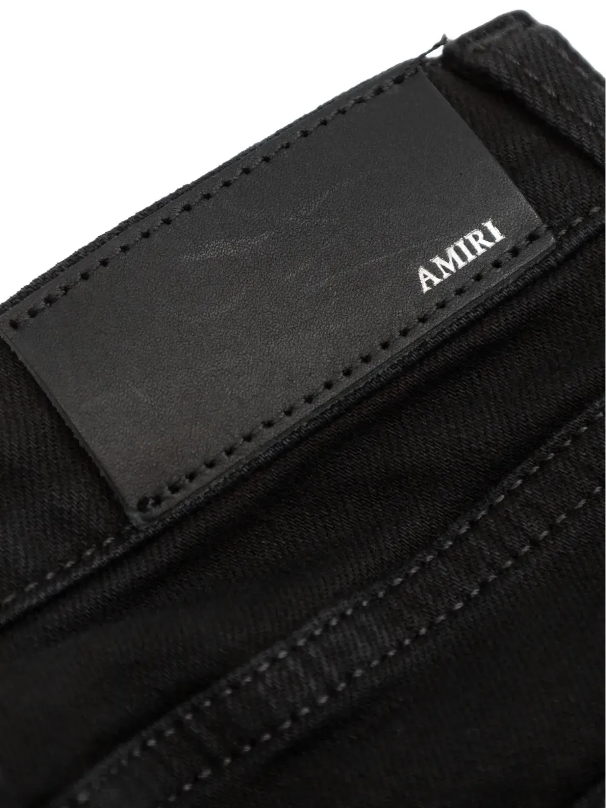 AMIRI KIDS ベルトループパンツ - ブラック - 画像5