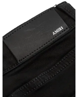 AMIRI KIDS ベルトループパンツ - ブラック - サムネイル5