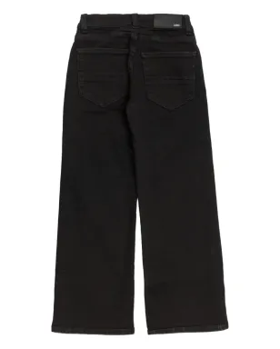 AMIRI KIDS ベルトループパンツ - ブラック - サムネイル2