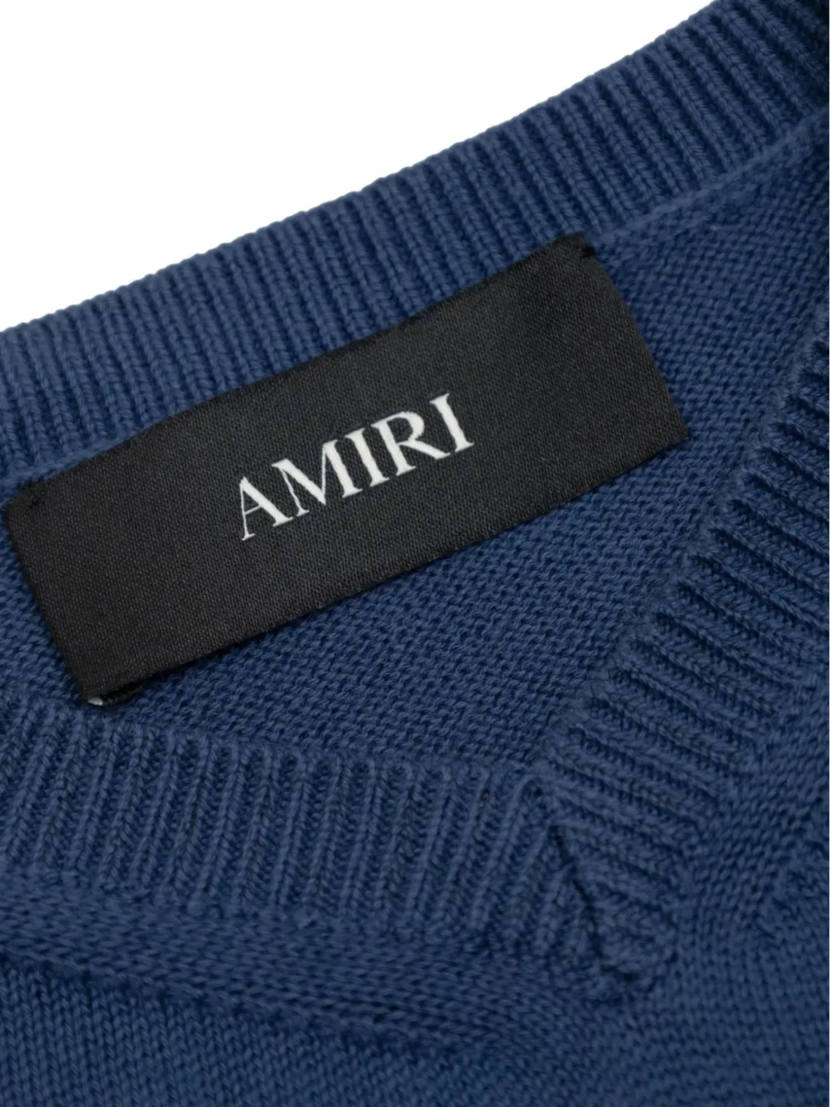 AMIRI KIDS Vネック刺繍セーター - 画像3